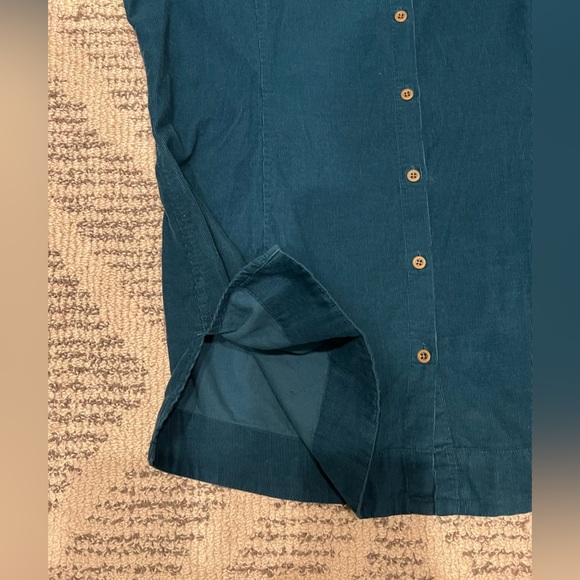 J.Jill Corduroy Cotton button down top - Picture 9 of 10